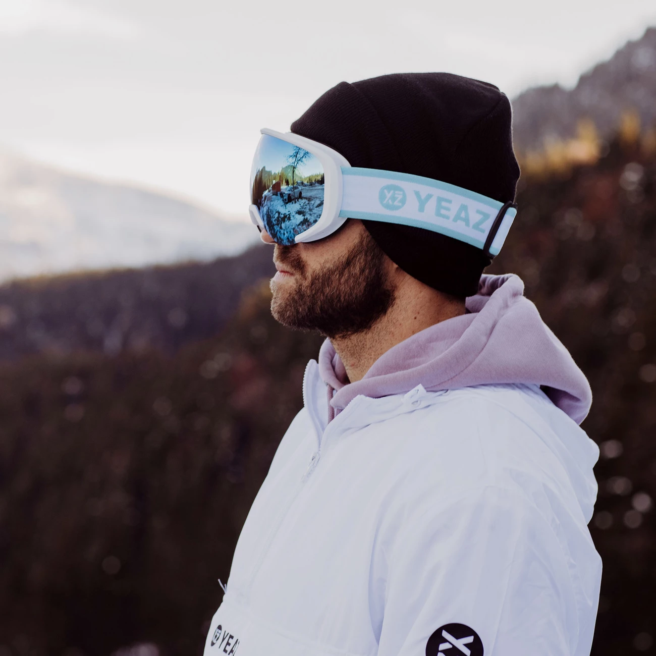 Bon marché 💯 Sports Dhivers Yeaz Black Run Masque De Ski/snowboard Bleu Clair/mat Blanc ⌛ 7 Bon marché 💯 Sports Dhivers Yeaz Black Run Masque De Ski/snowboard Bleu Clair/mat Blanc ⌛ – Image 5