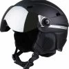 De gros ❤️ Casque Ski Adulte WANABEE BRIDGE VISOR IN MOLD NOIR M 😀 -Salomon magasin 1478750 8967817265182