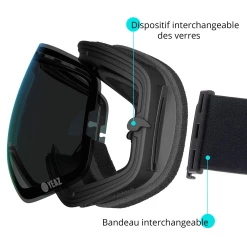 Nouveau 🔔 Sports Dhivers Yeaz Xtrm-summit Masque De Ski / Snowboard Sans Monture Noir ✨ 11 Nouveau 🔔 Sports Dhivers Yeaz Xtrm-summit Masque De Ski / Snowboard Sans Monture Noir ✨ -Salomon magasin 362e06d042bd47698a1889deed8bff37