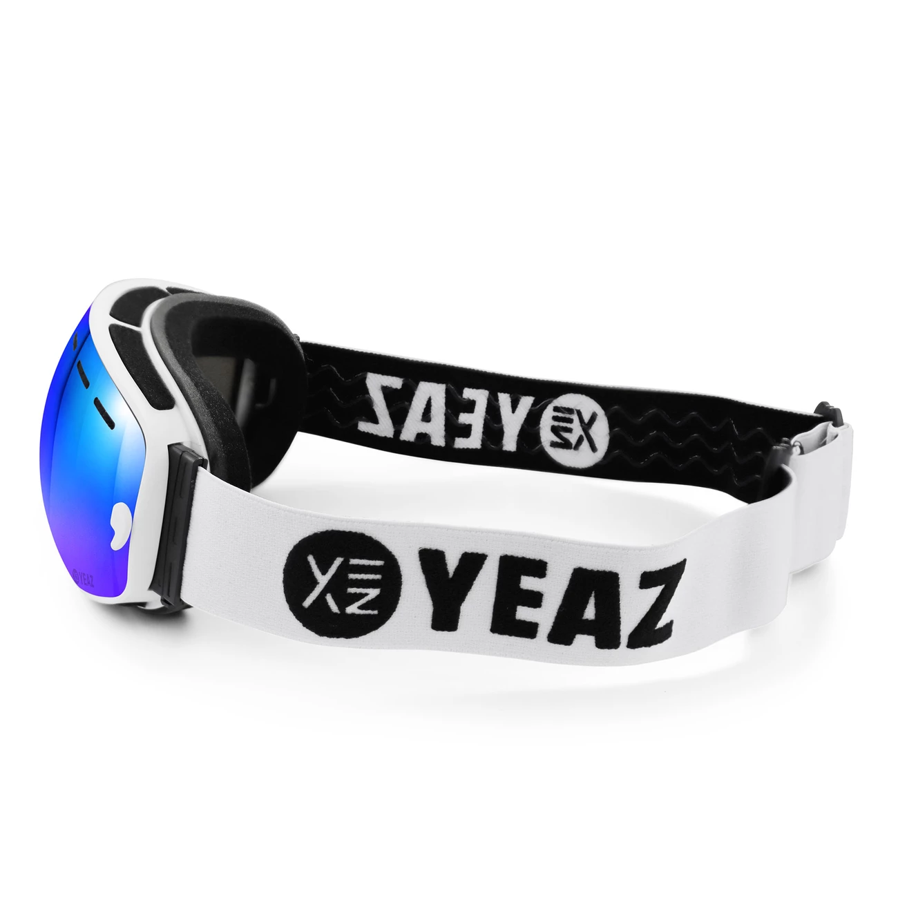 De gros 😉 Sports Dhivers Yeaz Xtrm-summit Masque De Ski / Snowboard Avec Monture Blanche/strap Blanc/logo Noir 🌟 5 De gros 😉 Sports Dhivers Yeaz Xtrm-summit Masque De Ski / Snowboard Avec Monture Blanche/strap Blanc/logo Noir 🌟 – Image 3