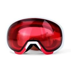Alternative view of Coupon 🎉 Sports Dhivers Yeaz Black Run Masque De Ski/snowboard Rouge/blanc Mat 🎁