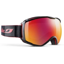 Alternative view of De gros 🎁 Ski Julbo Julbo Airflux Rouge/noir - Spectron 3 Glare Control 😀