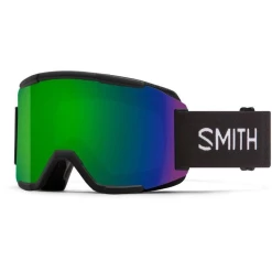 Grosses soldes ⌛ Sports Dhivers Smith Smith Masque De Ski Squad - Homme - Noir Chroma Pop Sun Vert S3 🔔